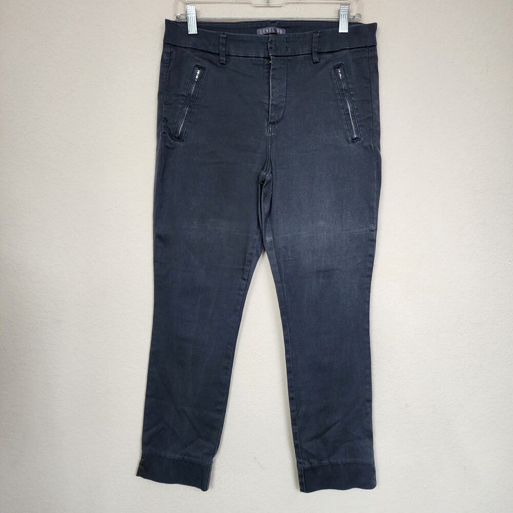 Level 99 Dark Grey Gray Size 29 Skinny Pants